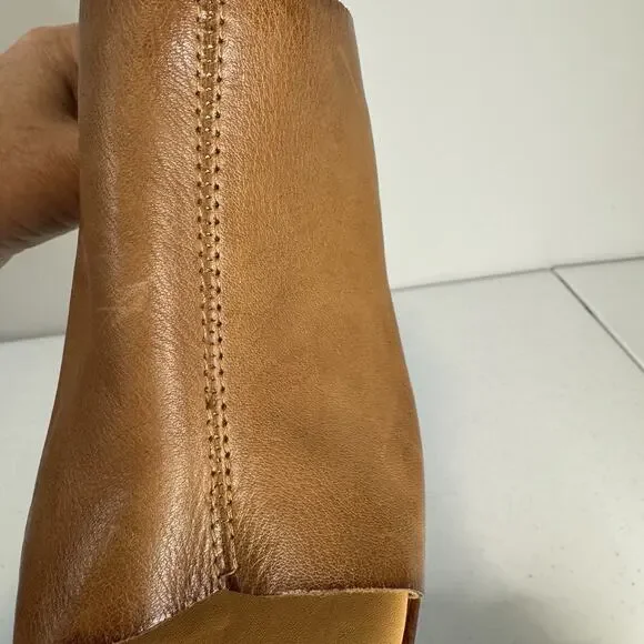 Kork-Ease Cassia Platform Shoes Women's Size 9M Brown Leather Slip On Clogs Open - Picture 13 of 16